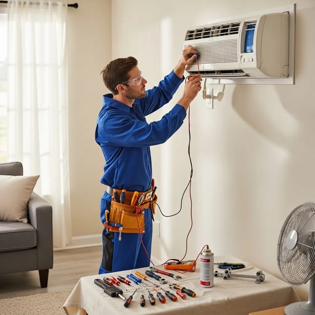 Sincan Dominox Dominox klima gaz dolumu ve bakım – Enerji verimliliği artırıldı. - Teknik servis örneği
